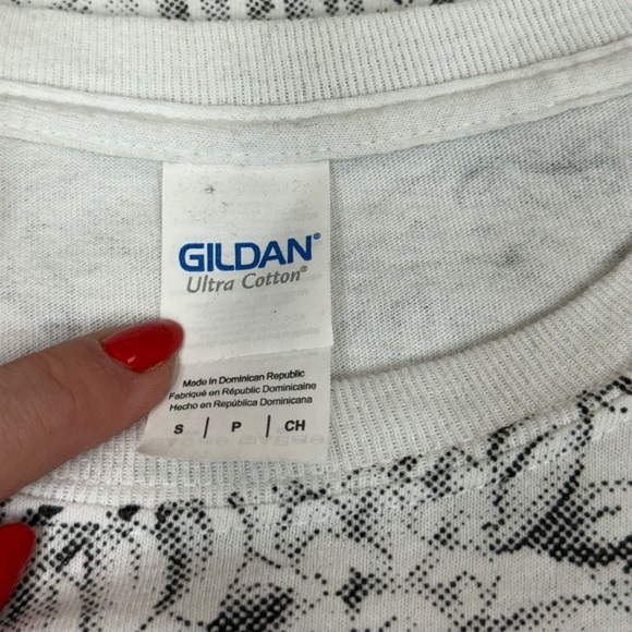 Vintage New Orleans Sketch Print T-Shirt Size Small, 90s Y2K NOLA French Quarter - Picture 4 of 8